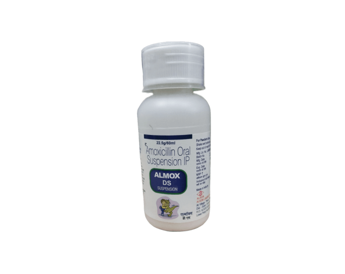 Almox 125 Mg Dry Syrup 60 Ml