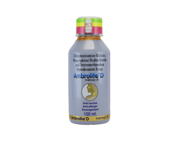 Ambrolite D Syrup 100ml