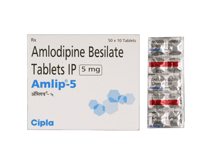 Amlip 5 Mg Tablet