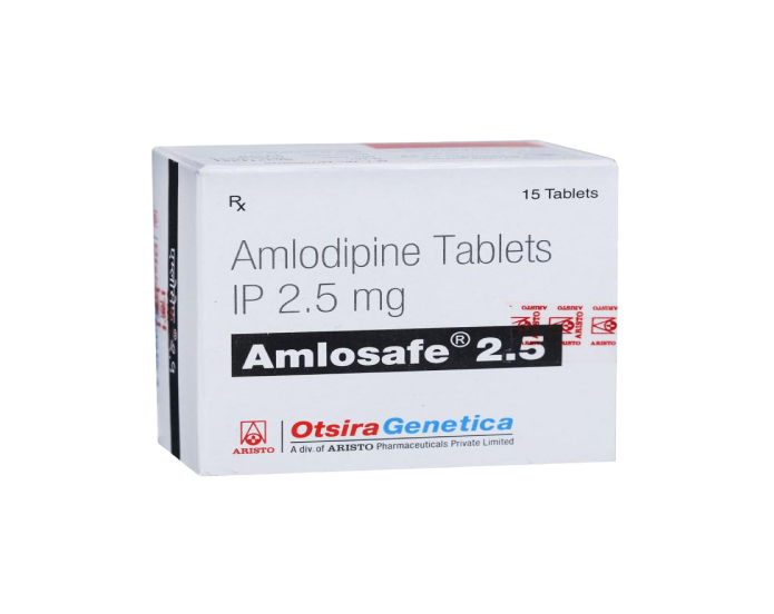 Amlosafe 2.5 Mg Tablet