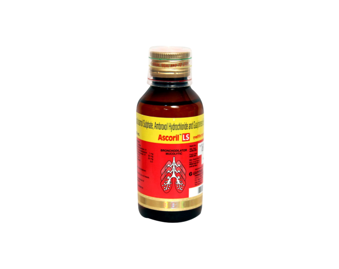 Ascoril Ls Syrup 100 Ml