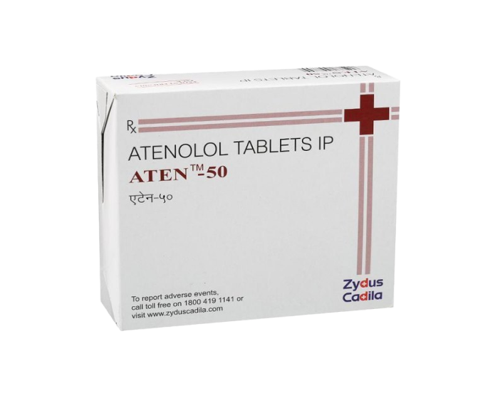 Aten 50 Mg Tablet