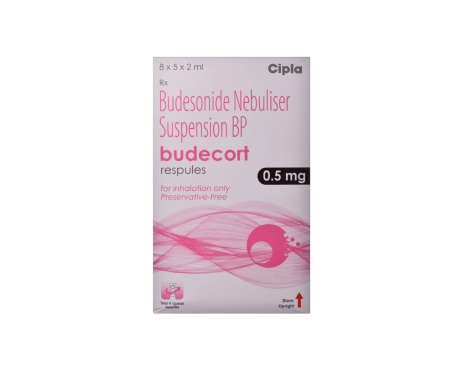 Budecort 0.5mg 2ml Pack Of 5 Respules