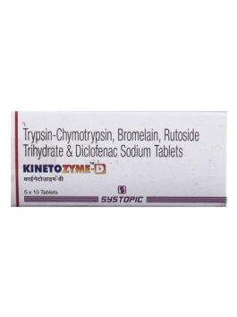 Kinetozyme - D Tab 10's