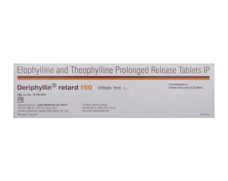 Deriphyllin Retard 150 Mg Tablet Pr