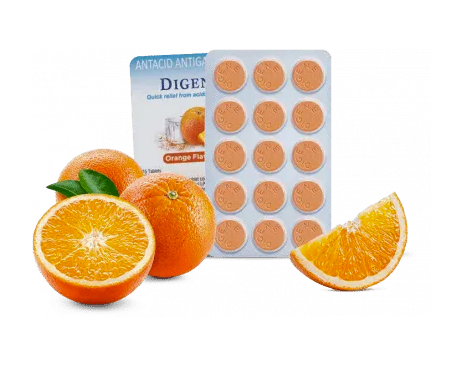 Digene Orange Tablet 15's