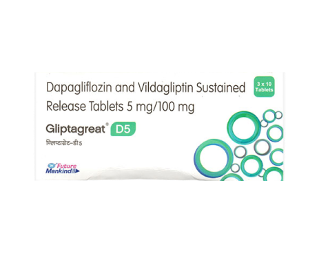Gliptagreat D5 Tabs 10's