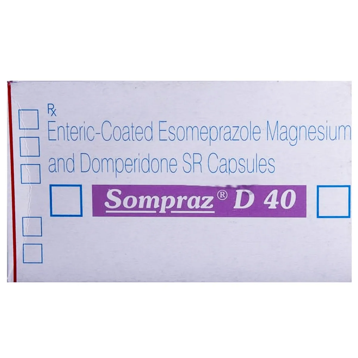 Sompraz D 40mg 15capsules