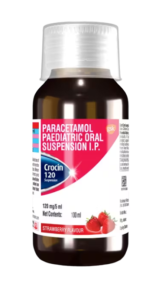 Crocin 120 Syrup 100ml