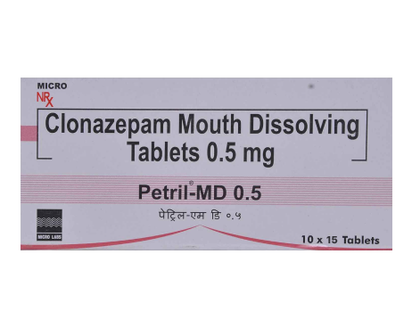 Petril Md 0.5mg 15's Tablet