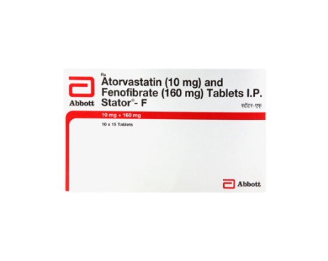 Stator F  10mg / 160mg Tablet