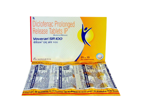 Voveran Sr 100mg Tablet 15's
